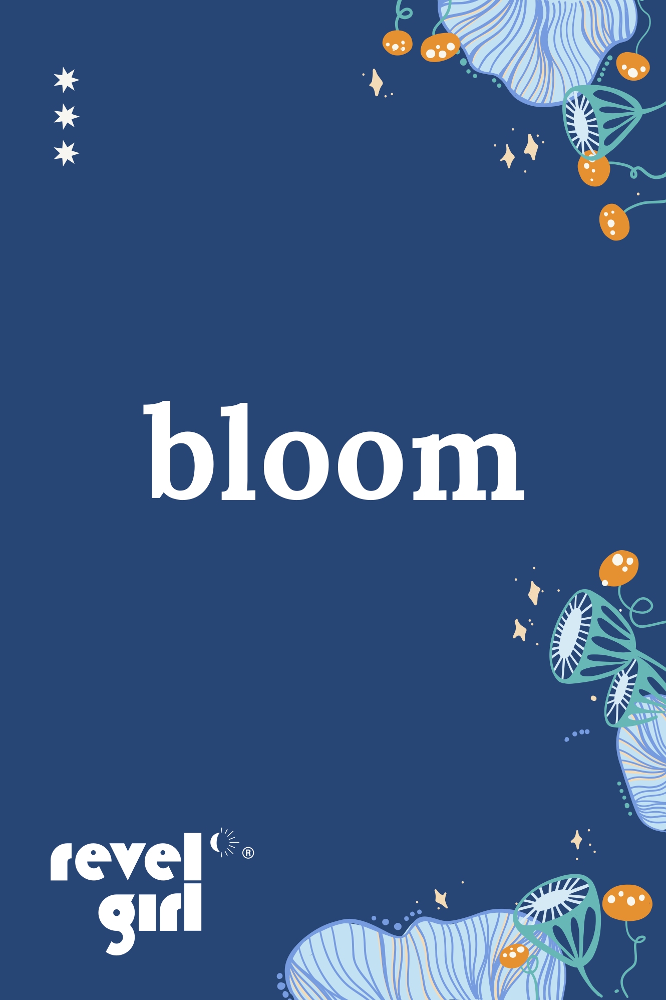 "Bloom" Athletic Cap in Deep Sea | VimHue x Revel Girl